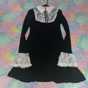 Killstar Elise Collar Skater style dress size XL.